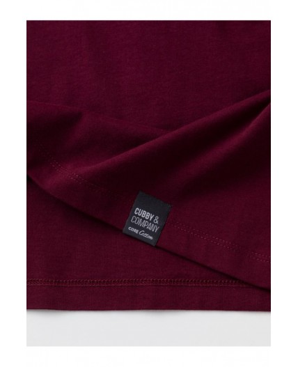 КБ 302922/бордовый 1528 фуфайка (футболка)