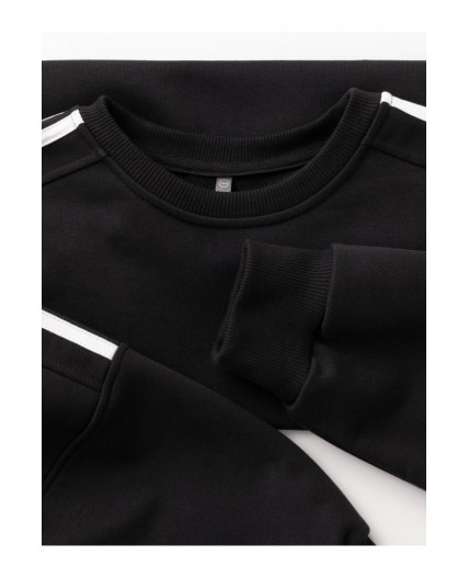 КБ 302930/черный 1413 джемпер (свитшот) подр