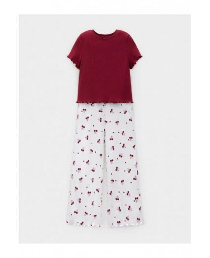 МП 1669/бордовый 1934 Н254 пижама