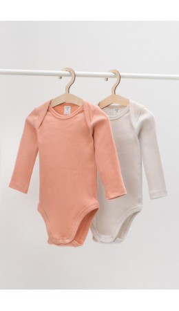 К 6458-2уп/грейпфрут,бежевый полукомбинезон