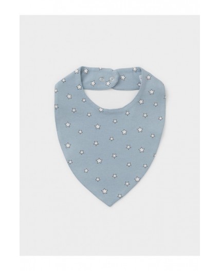 К 8519/серо-голубой 4010 Н100 фартук-нагрудник