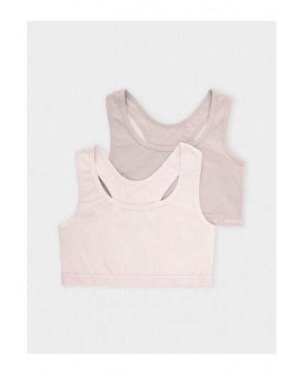 К 1198-2уп/персиковый румянец,кофейный набор майка-топ