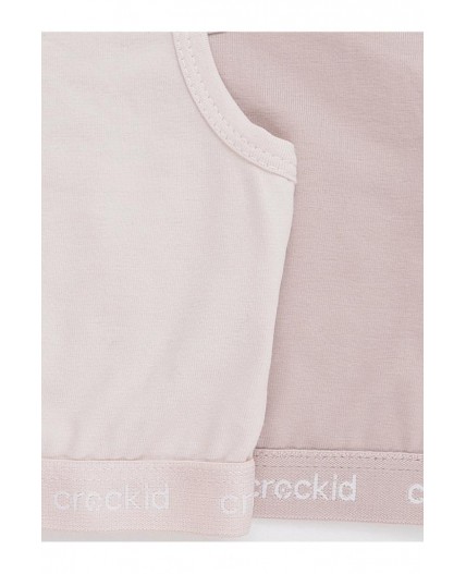 К 1198-2уп/персиковый румянец,кофейный набор майка-топ