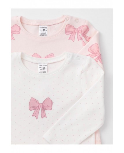 К 301944-2уп/бело-розовый Н095,молочный Н072.1 набор джемпер