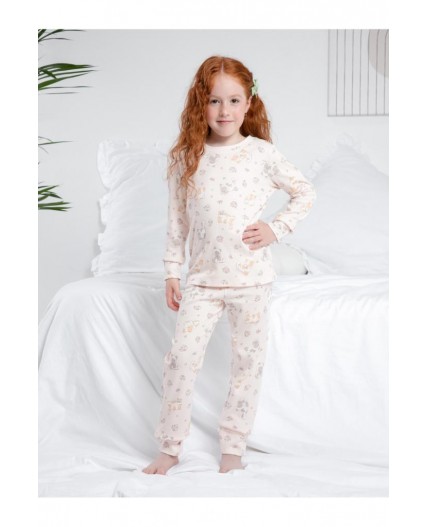 К 1552/бело-розовый 1106 Н006 пижама