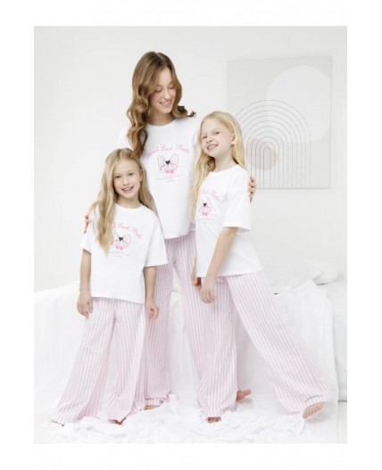 МП 1666/белый Н249 пижама