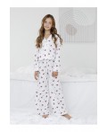 МП 1668/белый Н254 пижама