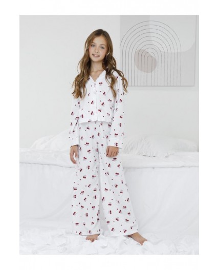 МП 1668/белый Н254 пижама