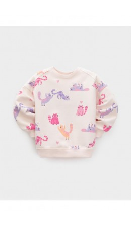 КР 302943/молочный 1107 Н216 к679 джемпер (свитшот)