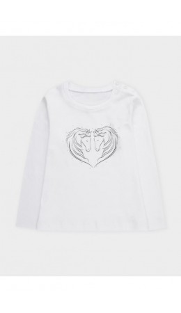 КП 302831/белый лонгслив (футболка дл.рукав)