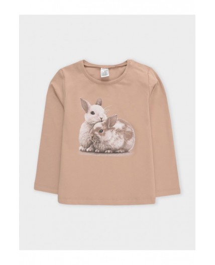 КП 302831/бежевый 7109 лонгслив (футболка дл.рукав)