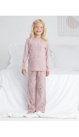 К 1623/розово-бежевый 1905 Н057 пижама