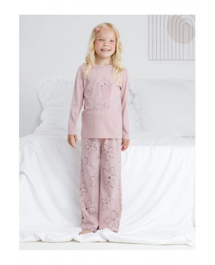 К 1623/розово-бежевый 1905 Н057 пижама