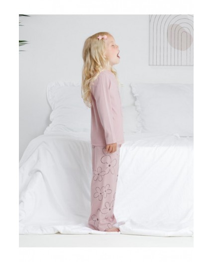 К 1623/розово-бежевый 1905 Н057 пижама