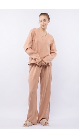 Пижама жен. Adama бежевый