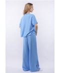 Комплект жен. (блузка и брюки) Benuela голубой