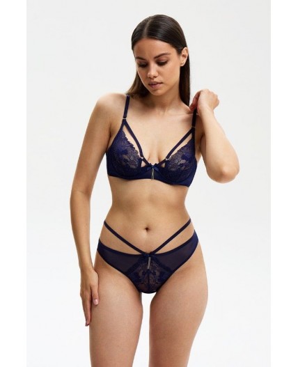 Трусы жен Mistina синий