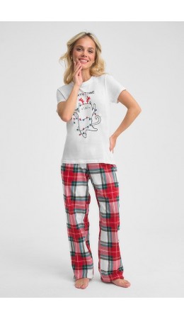 Набор: брюки жен и фуфайка(футболка) Rafa F цветной