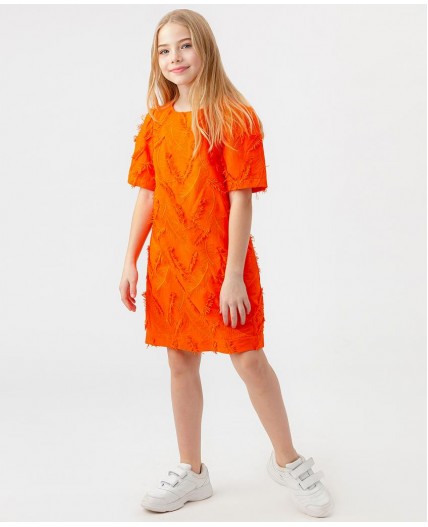 Платье оранжевый