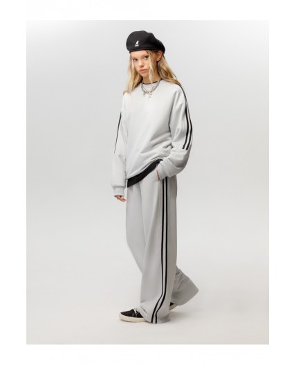 КБ 302930/светло-серый 4201 джемпер (свитшот)