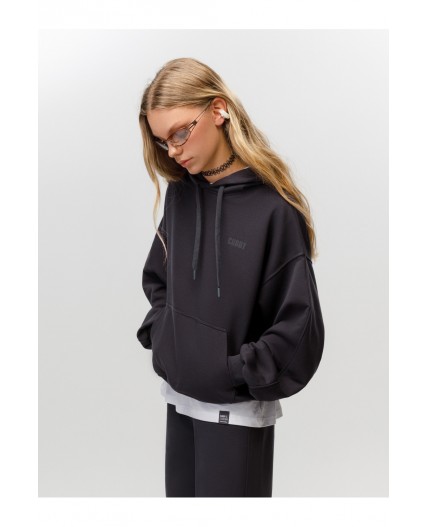 КБ 302927/антрацитовый 3902 джемпер (худи)