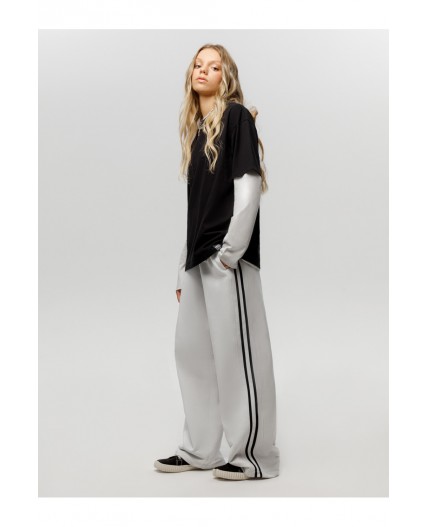 КБ 400895/светло-серый 4201 брюки подр