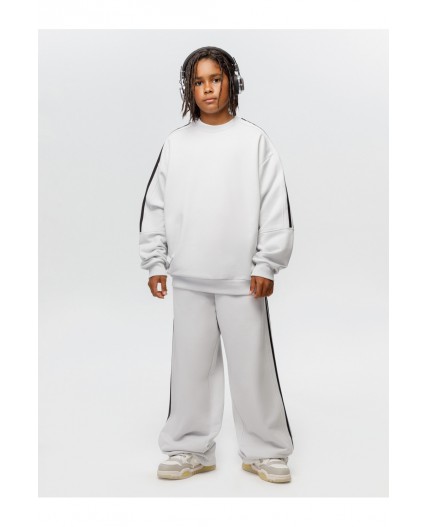 КБ 302930/светло-серый 4201 джемпер (свитшот)