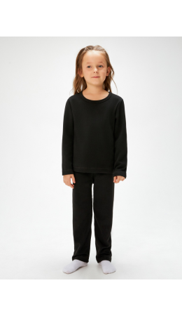 Комплект детский (джемпер и брюки) Katevan_Thermowear черный