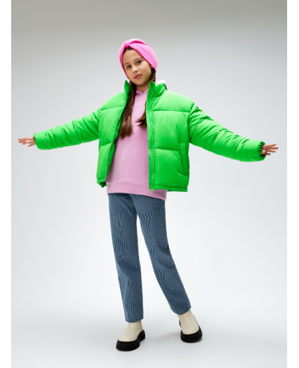 Куртка детская для девочек Ellin зеленый