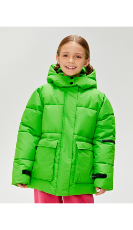 Куртка детская для девочек Goele зеленый