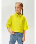 Блузка детская для девочек Coburg лайм