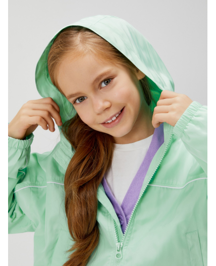 Куртка детская для девочек Banzai мятный