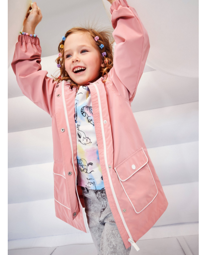 Куртка детская для девочек Nuka пыльный розовый