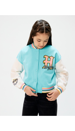 Куртка детская для девочек Gingko разноцветный