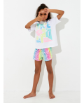 Купальные шорты детские для девочек Ombrina2 набивка