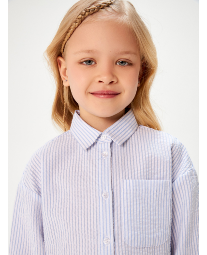 Блузка детская для девочек Myrsia полоска