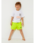 Купальные шорты детские для мальчиков Bismark лайм