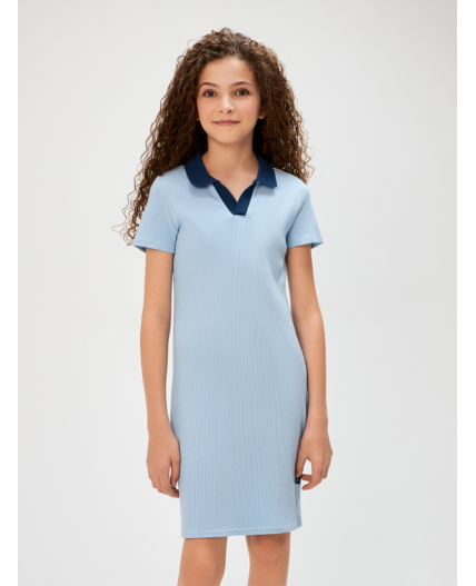 Платье детское для девочек Volna голубой