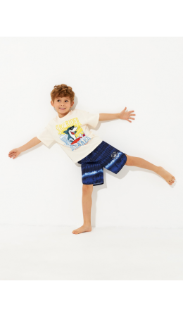 Купальные шорты детские для мальчиков Bruki набивка