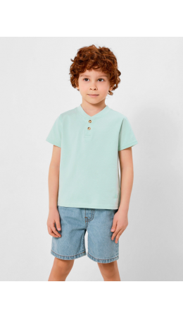 Сорочка верхняя детская для мальчиков Moffett светло-голубой