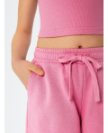 Комплект детский для девочек ((1)майка и (2)шорты) Veter_set розовый