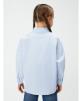 Блузка детская для девочек Nile голубой