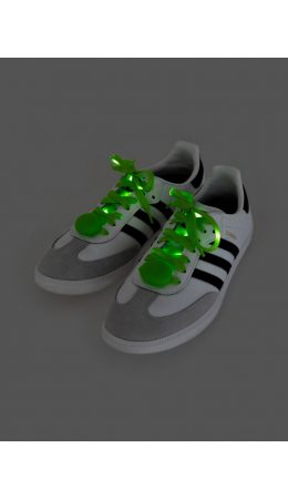 Шнурки для детской обуви в наборе Leski зеленый