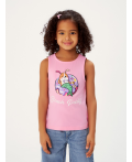 Блузка-топ детская для девочек Delfin розовый