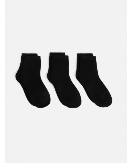 Носки детские 3 пары Pluto черный