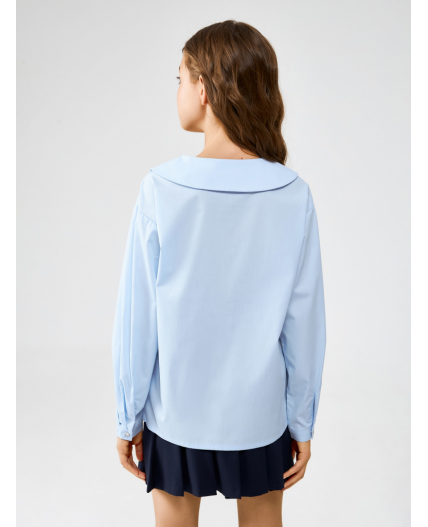 Блузка детская для девочек Pravo голубой