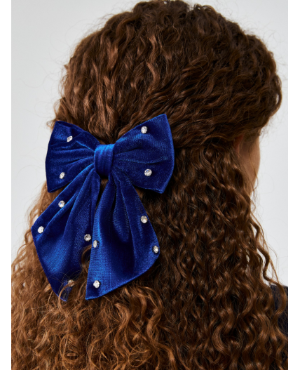 Заколка для волос детская Barou темно-синий