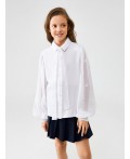 Блузка детская для девочек Anetta белый