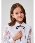 Блузка детская для девочек History белый