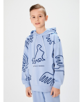 Джемпер детский Gzhel_hoodie васильковый